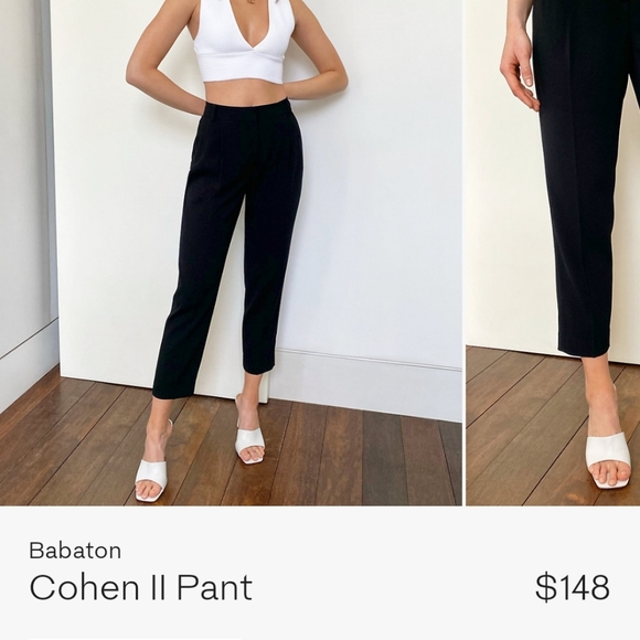 Babaton Pants - BNWOT babaton cohen II high rise pant